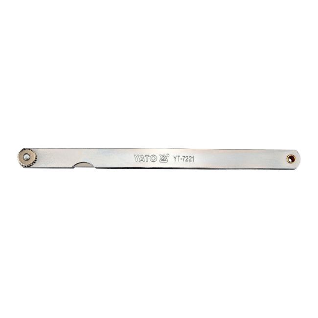 Szczelinomierz Yato 200 mm 17 listków 0,02-1 mm