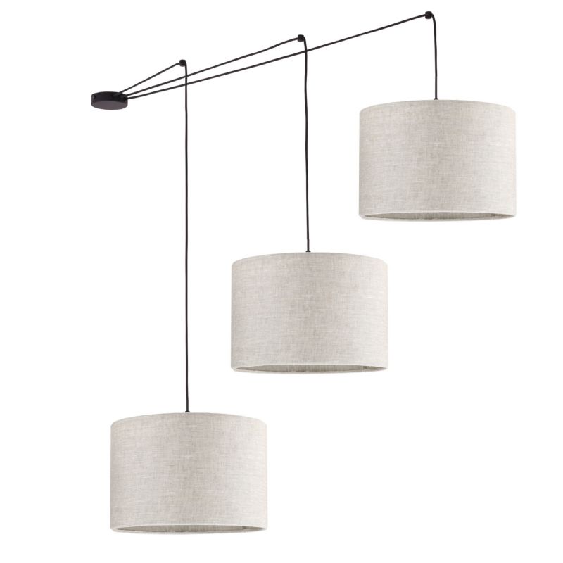Lampa TK-Lighting Linen Lampa Wisząca 3 - 1 szt.