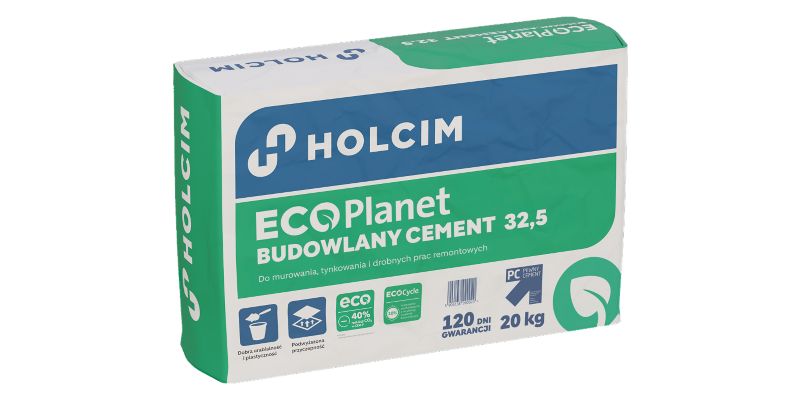 Cement budowlany Holcim Ecoplanet ll 20 kg