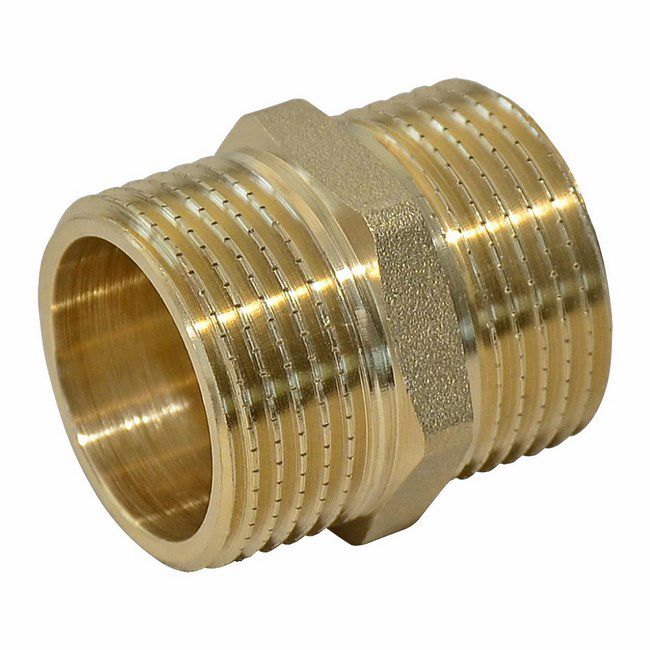 Nypel 3/8" mosiężny