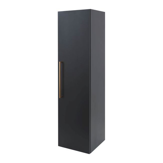 Słupek łazienkowy Ciro 33 cm czarny