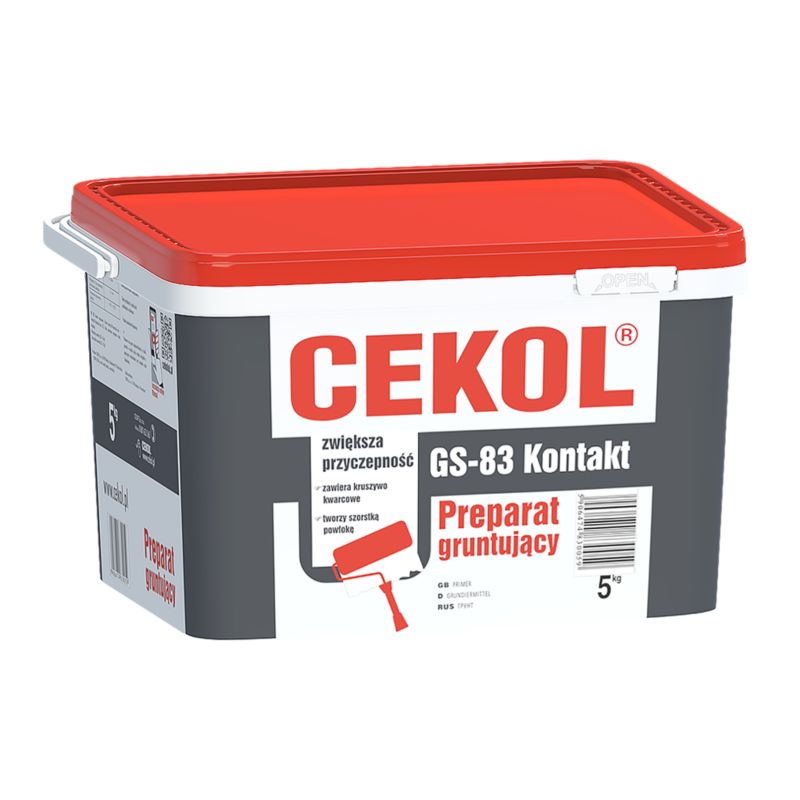 Preparat gruntujący Cekol Kontakt 5 kg