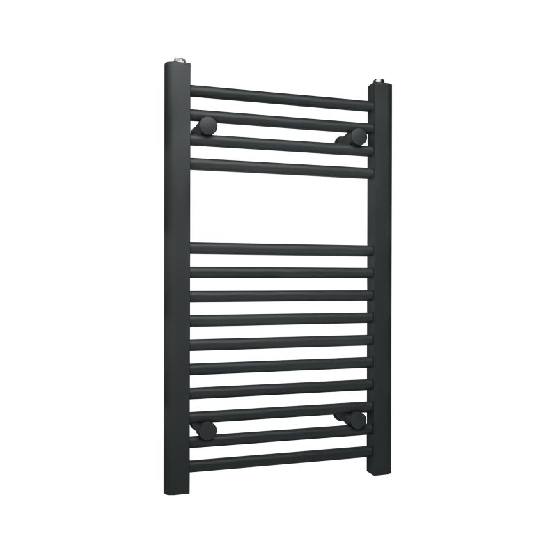 Grzejnik łazienkowy Duraterm Basic 70 x 40 cm czarny