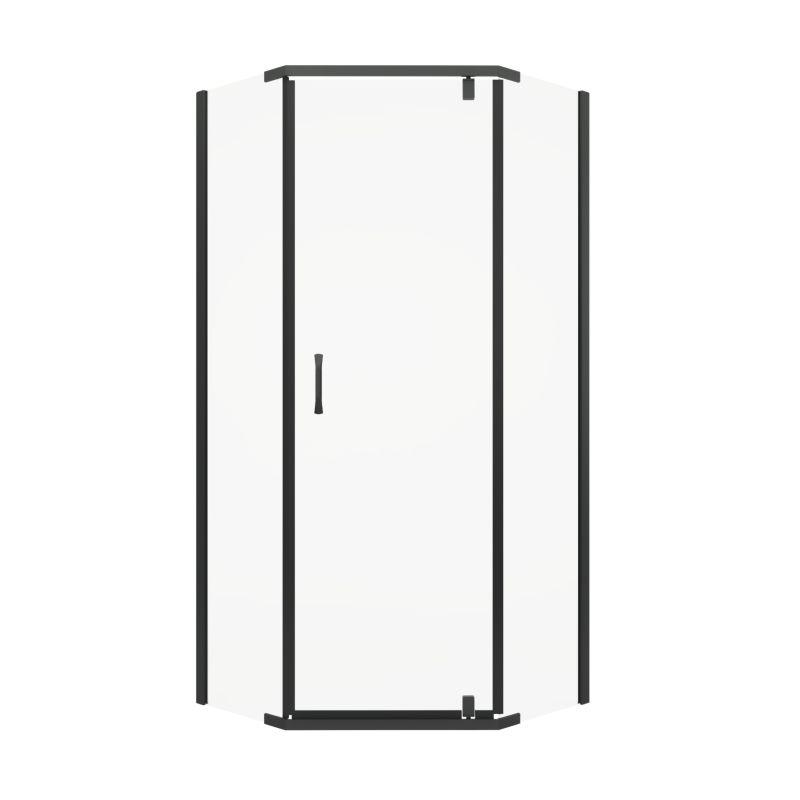 Kabina prysznicowa Durasan Diamond Plus 80 cm czarna