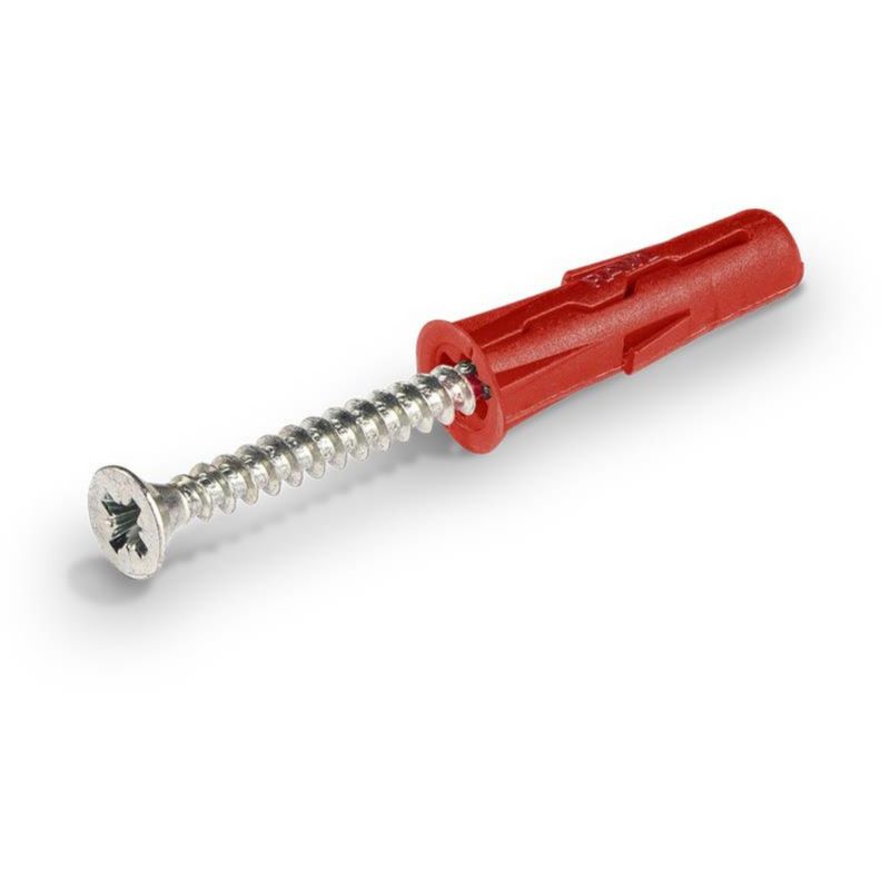 Kołek uniwersalny Rawlplug UNO 6 x 28 mm z wkrętem 100 sztuk