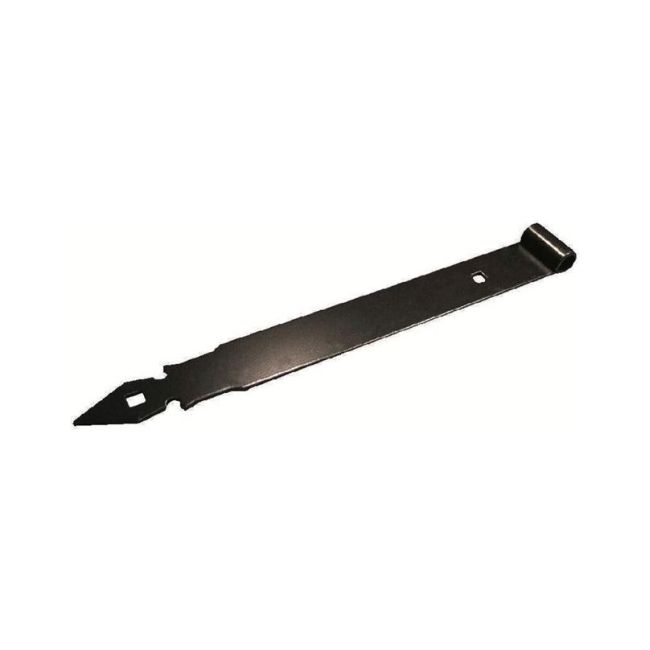 Zawias pasowy ozdobny 500 mm czarny