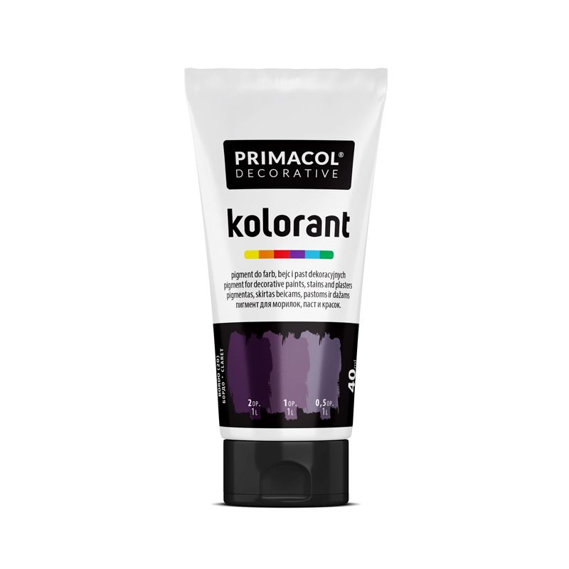 Barwnik Primacol Kolorant bordowy 40 ml
