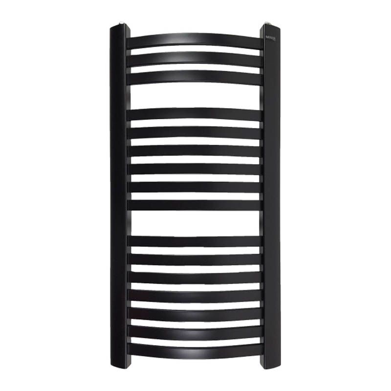 Grzejnik łazienkowy Rubin 95 x 48 cm czarny