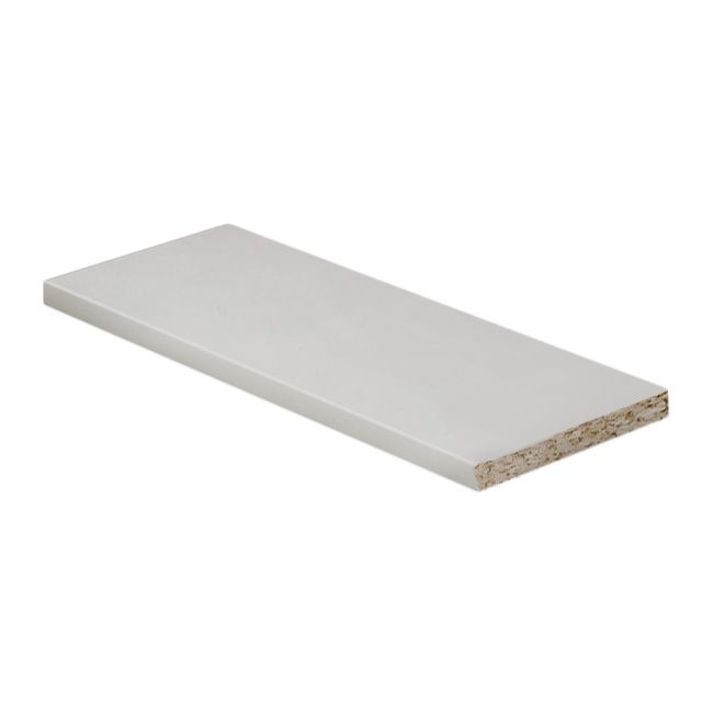 Parapet wewnętrzny Biuro Styl 305 x 30 x 2,8 cm biały matowy