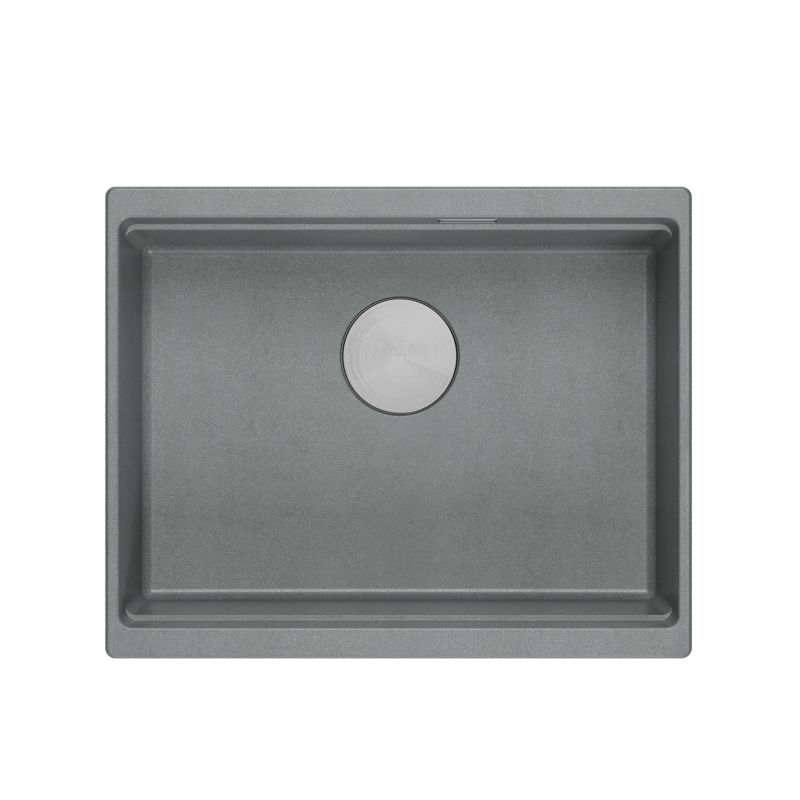 Zlewozmywak granitowy Lavos 100 silver stone