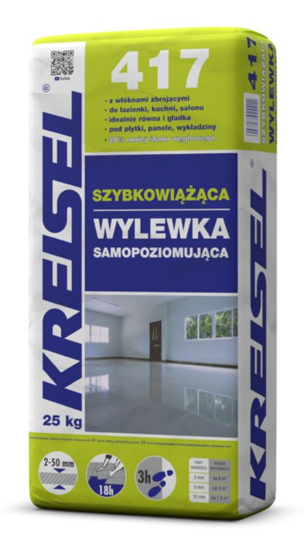 Wylewka samopoziomująca Kreisel 417 szybkowiążąca 25 kg