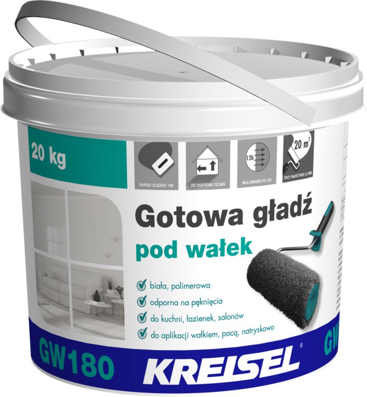 Kreisel Gotowa gładź pod wałek GW 180 20 kg