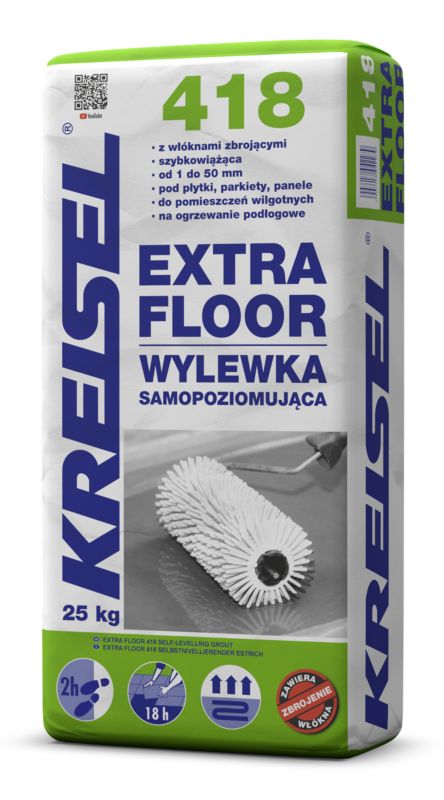 Wylewka samopoziomująca 1-50 mm Kreisel Extra Floor 418 szybkowiążąca 25 kg