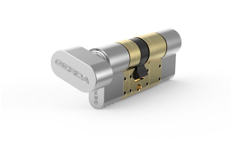 Wkładka modułowa Gerda Exxo Smart G61 x 61 mm z gałką
