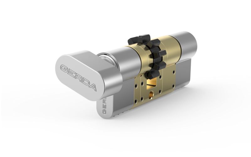 Wkładka modułowa Gerda Exxo Smart ZG61 x 61 mm z gałką