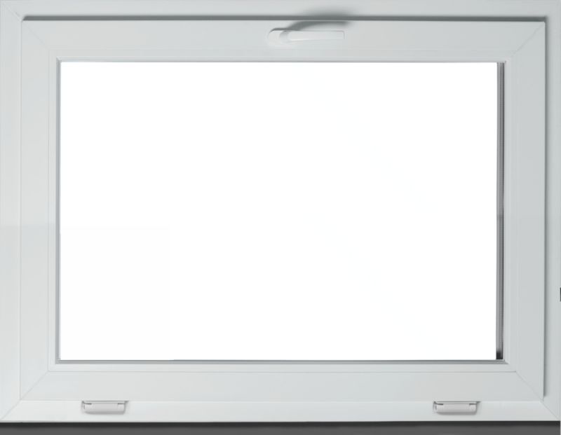 Okno PCV uchylne dwuszybowe 1165 x 835 mm antracyt