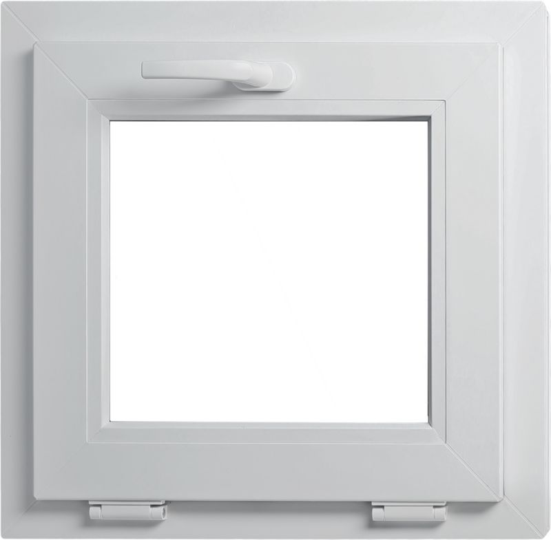 Okno PCV uchylne trzyszybowe 565 x 535 mm białe