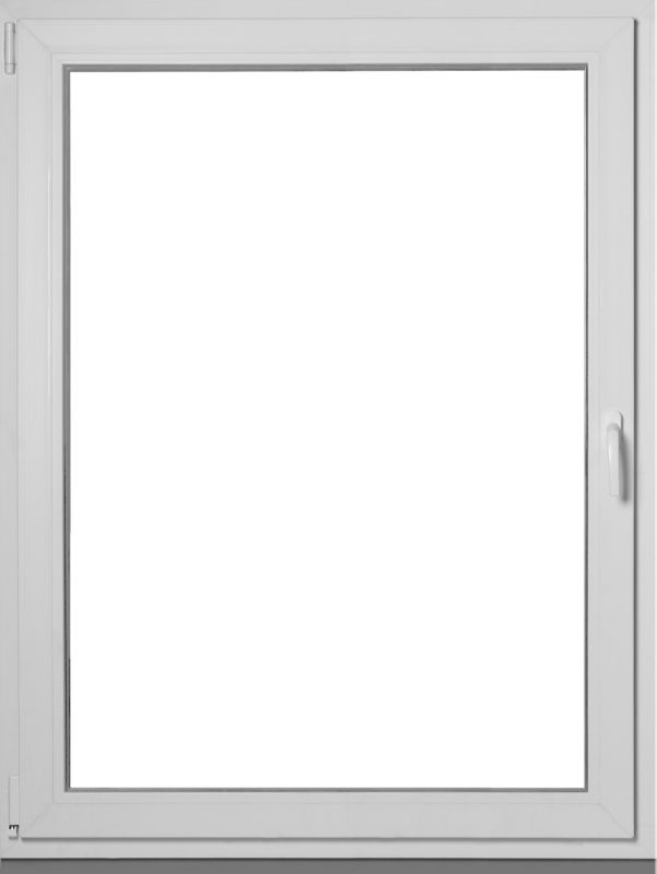 Okno PCV rozwierno-uchylne trzyszybowe 1165 x 1435 mm lewe antracyt