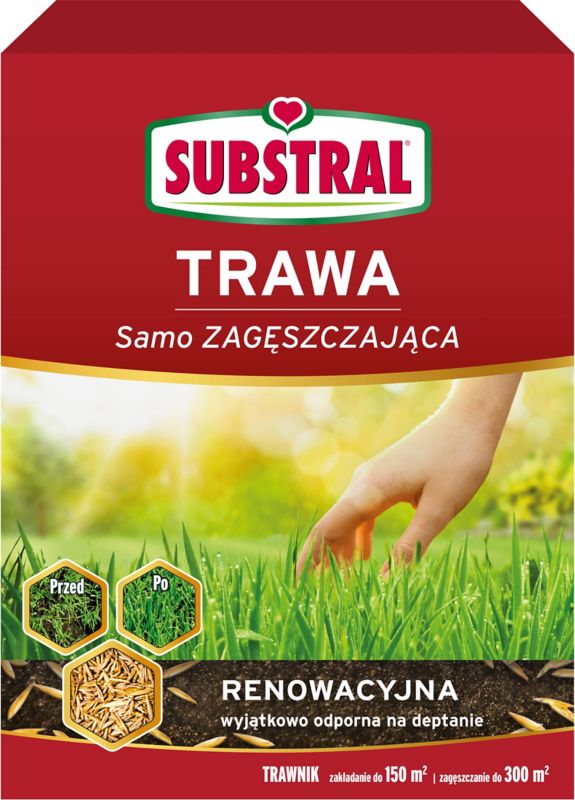 SUBSTRAL Trawa samo zagęszczająca renowacyjna - 3 kg