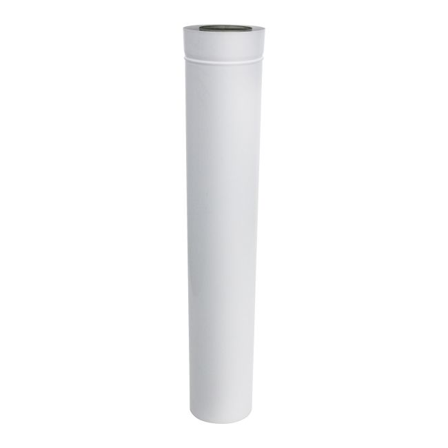 Rura 2-ścienna Spiroflex 80/125 mm biała 1 m