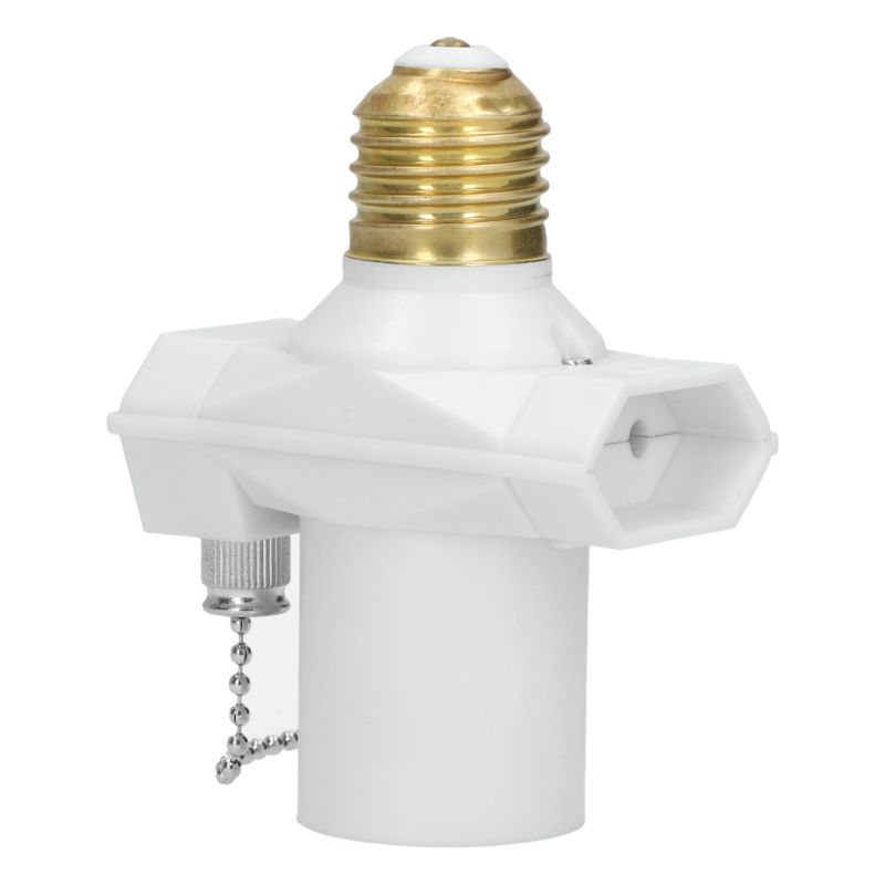 Adapter e27 z włącznikiem