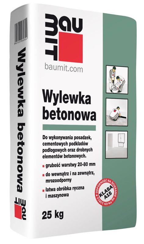 Wylewka betonowa Baumit M-15 20-80 mm 25 kg