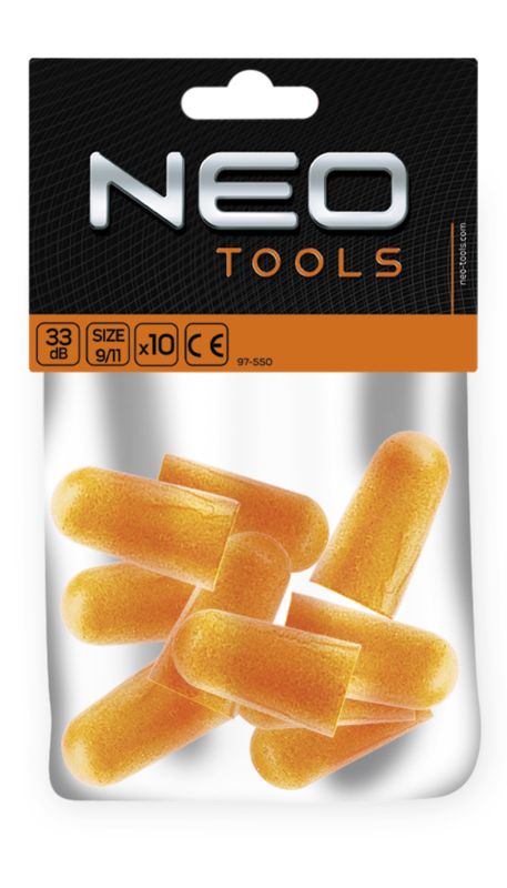 Wkładki przeciwhałasowe Neo Tools 33DB 5 par