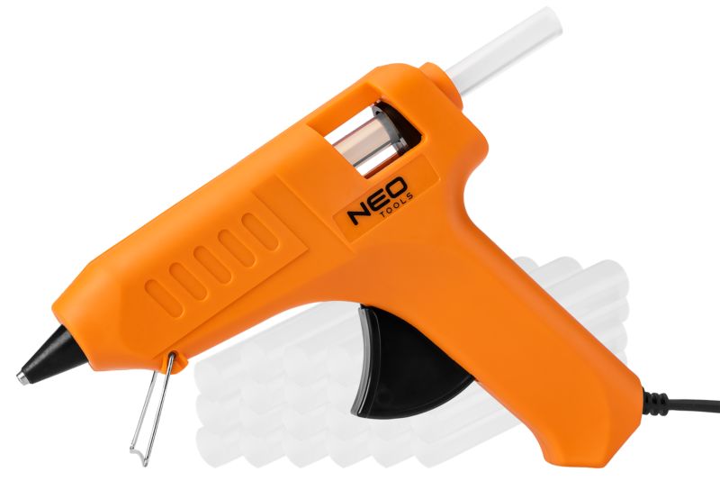 Pistolet klejowy Neo Tools 40 W 11 mm + 24 wkłady