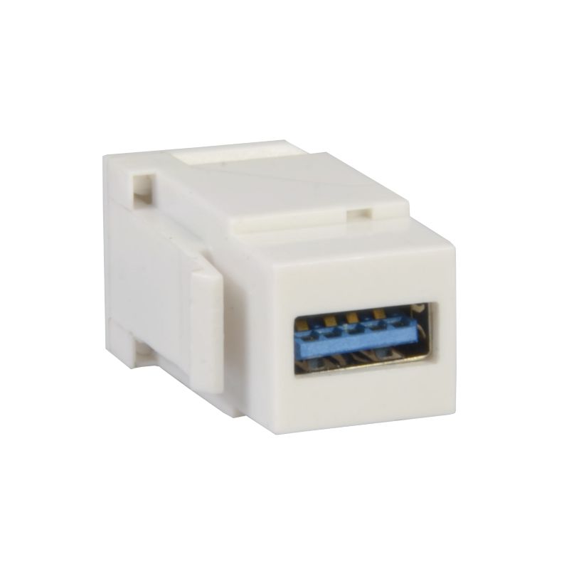 Moduł USB Ospel Szafir biały