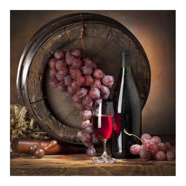 Obraz Glasspik Wino 30 x 30 cm 4