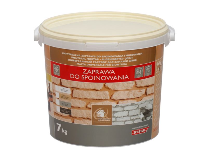 Fuga do płytek Stegu 7 kg szara