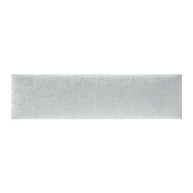 Panel ścienny tapicerowany Stegu Mollis prostokąt 60 x 15 cm srebrny