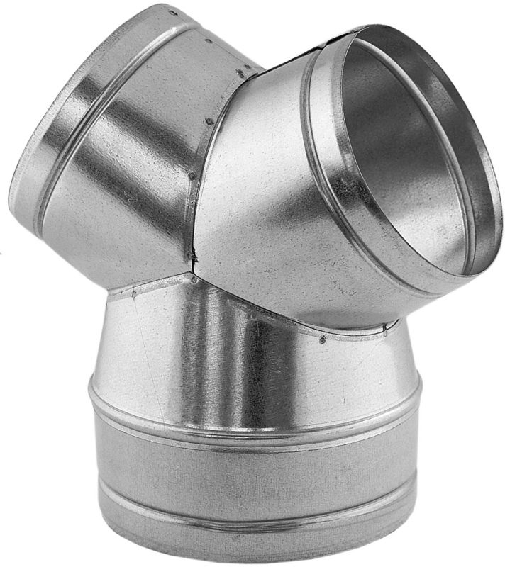 Trójnik redukcyjny 120° Darco 100 mm 2 x 80 mm ocynkowany
