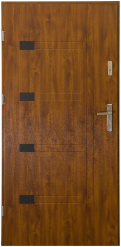 Drzwi zewnętrzne Prado 90 lewe złoty dąb