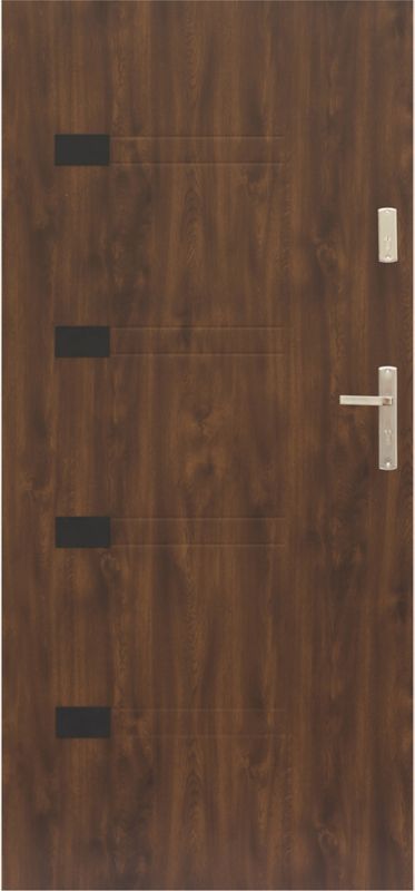 Drzwi zewnętrzne Prado 90 lewe orzech