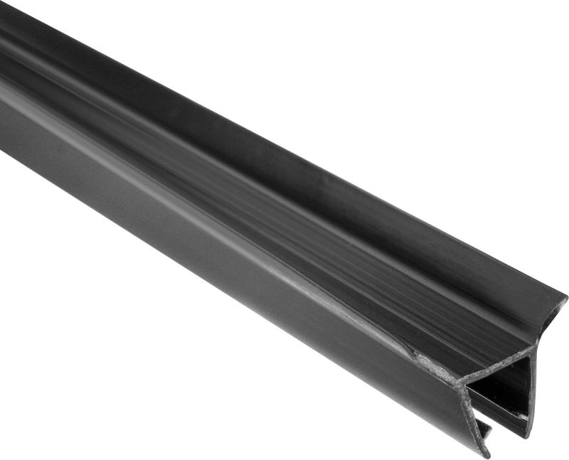 Uszczelka dolna czarna do szyb 5-6 mm 160 cm 1 szt