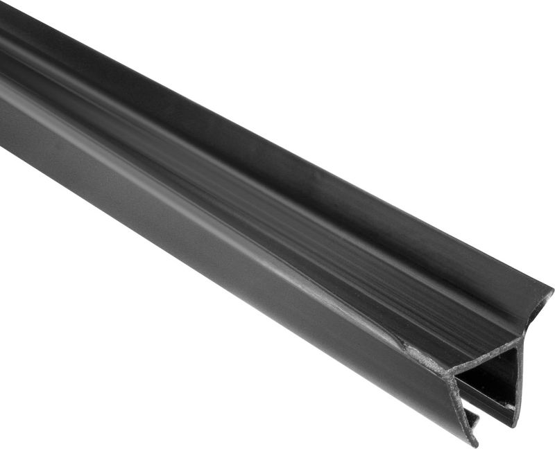 Uszczelka dolna czarna do szyb 7-8 mm 160 cm 1 szt