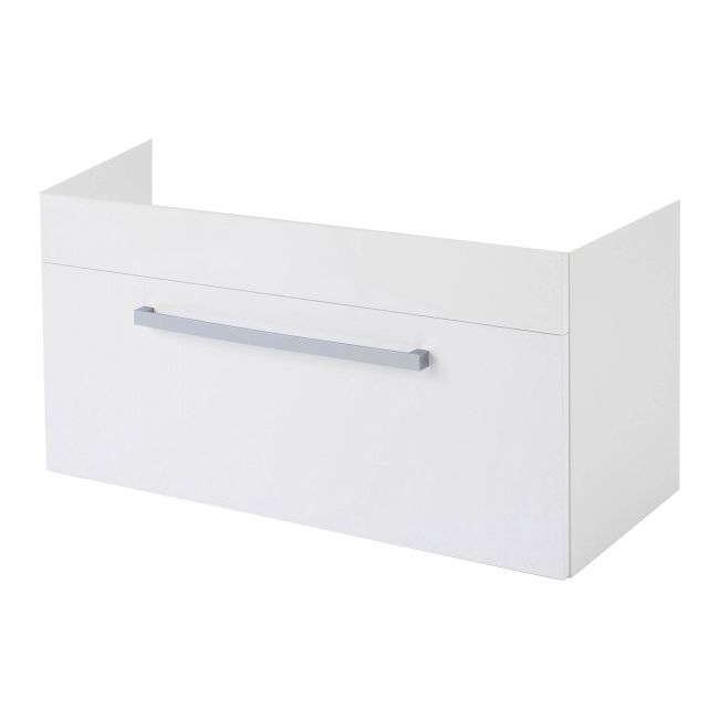 Szafka pod umywalkę Linerro wisząca 80 cm biała