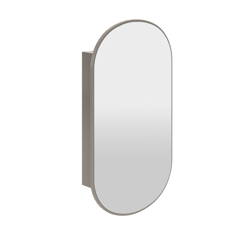 Szafka lustrzana Mirano Radiante 50 x 90 x 14 cm taupe