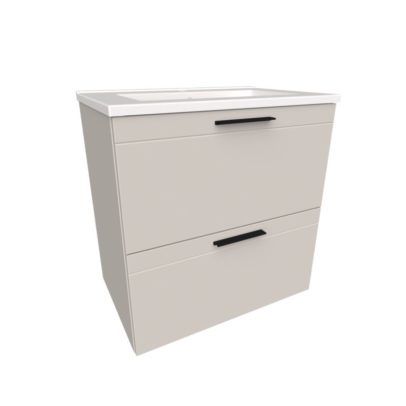 Szafka z umywalką Fresado 60 cm kaszmir