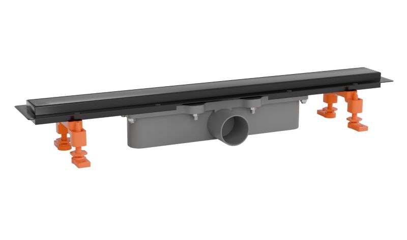 Odpływ liniowy Jano Real 80 cm czarny