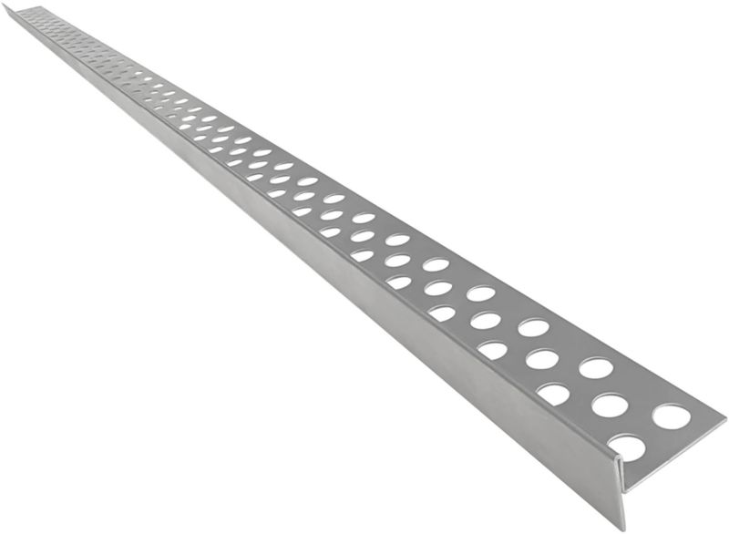 Listwa krawędziowa Jano 120 cm lewa srebrna