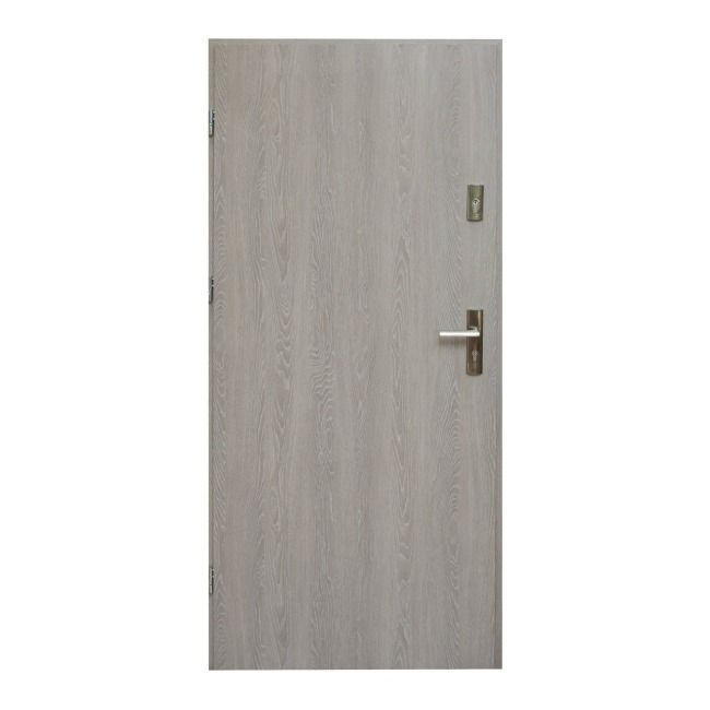 Drzwi wewnątrzklatkowe Norton 90 lewe dąb szary