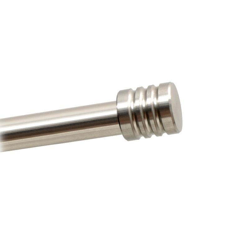 Końcówka karnisza 3 frezy 16 mm 2 szt. stal