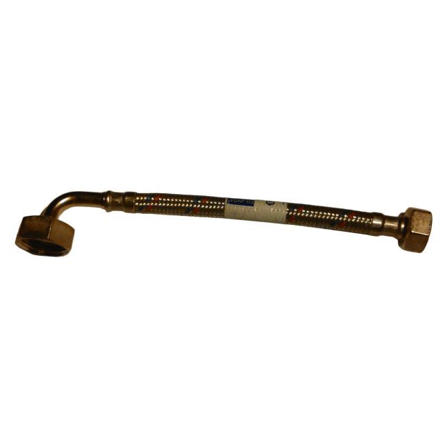 Wężyk kolanko C1/2" W1/2" 30 cm