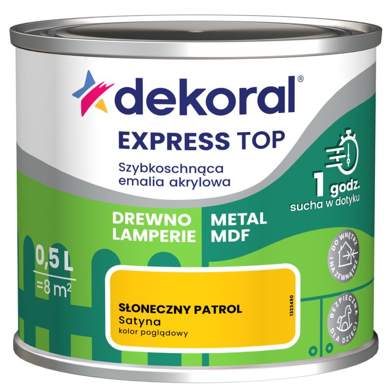 Emalia Do dzieła Dekoral słoneczny patrol 0,5 l