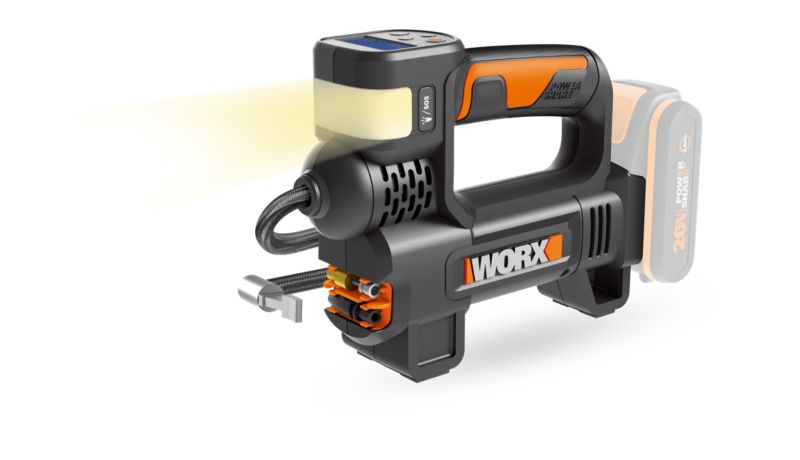 WORX Kompresor samochodowy 4w1 WX092.9