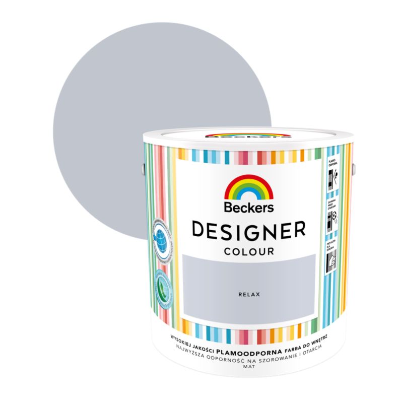Farba kolorowa Beckers Designer relax 2,5 l