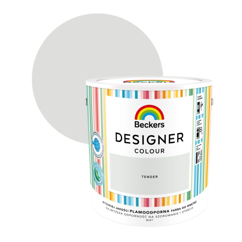 Farba kolorowa Beckers Designer tender 2,5 l