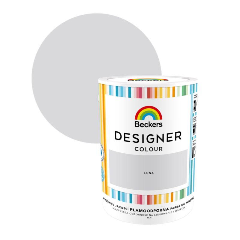Farba kolorowa Beckers Designer luna 5 l